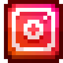 Pixel art instagram icon.